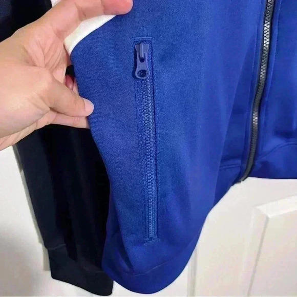 NIKE Men Track Jacket Blue Black and White | size XL - Picture 7 of 7